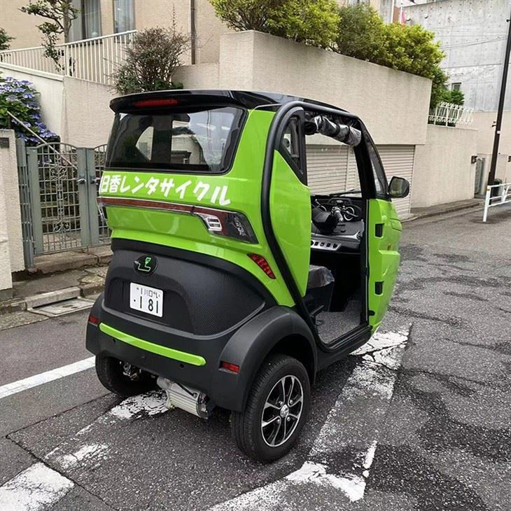 2 Seats Electric Tricycle, CE 3 Wheels Auto Motorcycle Tuktuk
