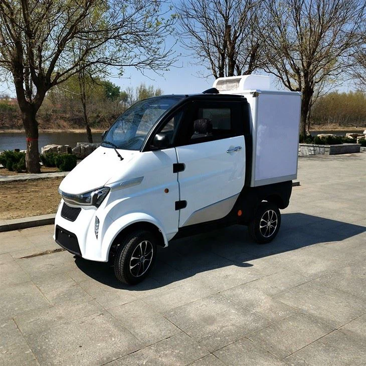 4-wheels Eec/coc Electric Logistics Car J2-C For Inner City Transportation