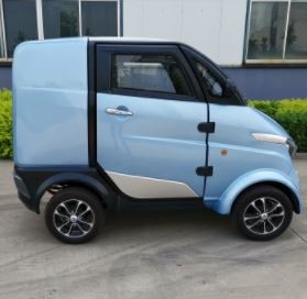 China Pure Electric Cargo Van Cheap Price EV Truck Food Mobile Pizza Van