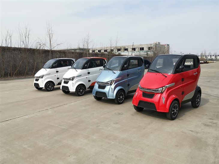 EEC 4-wheel Type Low-speed Electric Car For Passenger