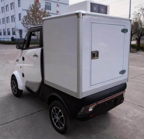 Efficient Electric Transportation EEC Food Truck Last Mile Delivery Electric Cargo Van