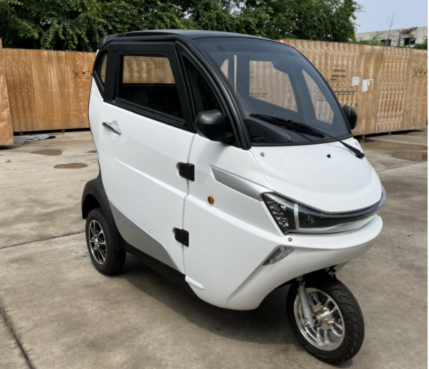 European Certified Household Small Electric Leisure Three Wheeled Short Distance Ride Tricycle Enclosed Scooter European Certified Household Small Electric Leisure Three Wheeled Short Distance Ride Tricycle Enclosed Scooter