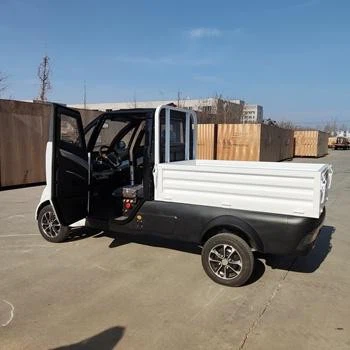 Two Seats Electric Utility Cars With EU EEC Certification Low Speed Mini Pickup Trucks Adults Made in China