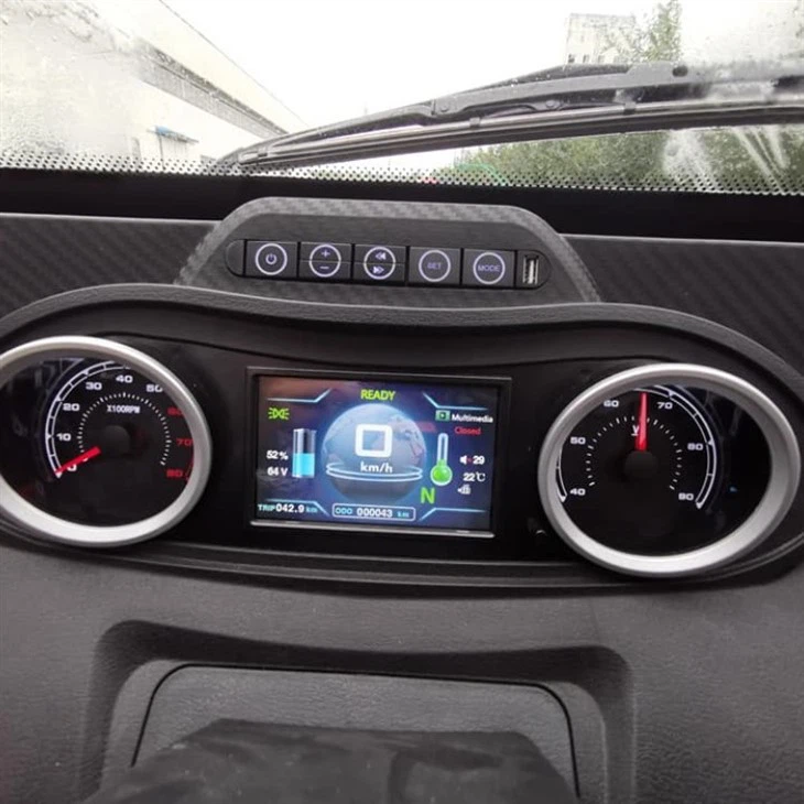 EEC Electric Hopper Car 4 Wheel / Tricyle J2-P Mini Truck Logistics Vehicle