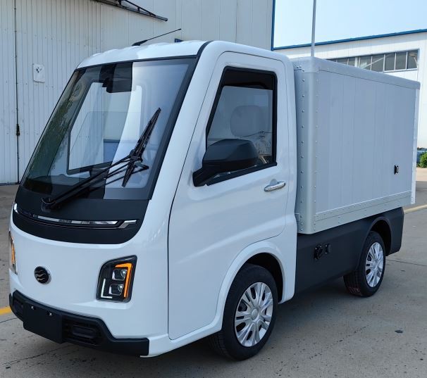 Electric Last-mile Delivery Emission-free Commercial Logistics Utility Truck Electric Last-mile Delivery Emission-free Commercial Logistics Utility Truck