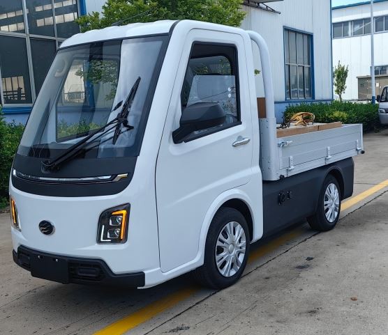 Electric Last-mile Delivery Emission-free Commercial Logistics Utility Truck Electric Last-mile Delivery Emission-free Commercial Logistics Utility Truck