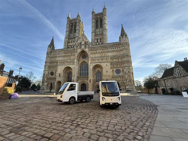 EEC Electric Utility Vehicle for Last Mile Delivery