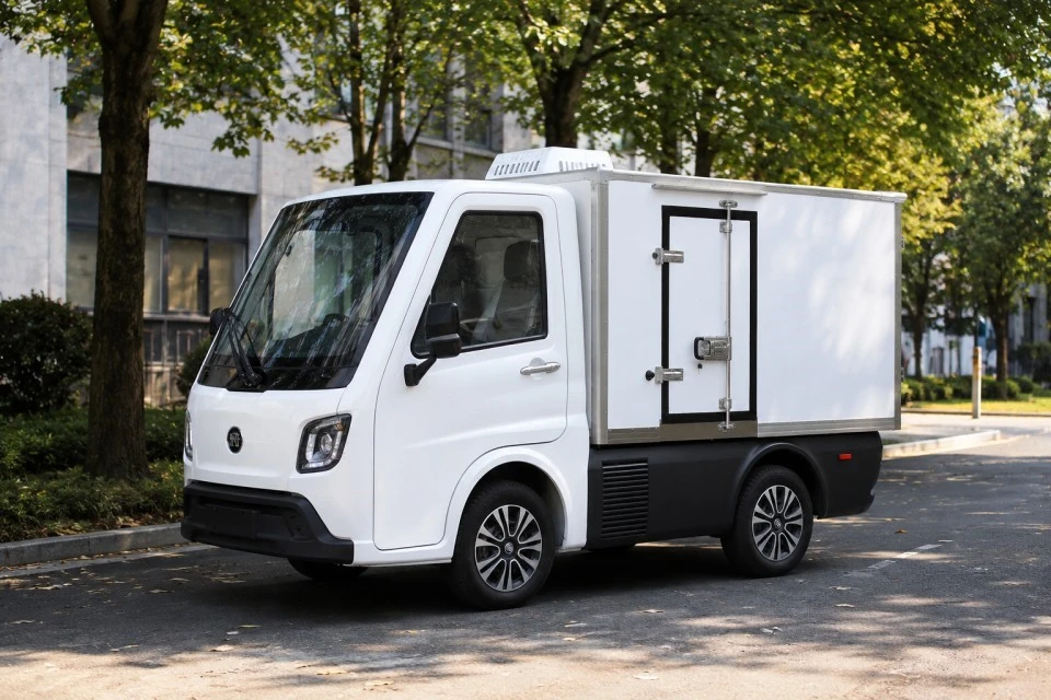 Runhorse TEV DOT COC Logistics Van With Refrigerator Box Customized Temperature -18 To 5 ℃ Runhorse TEV DOT COC Logistics Van With Refrigerator Box Customized Temperature -18 To 5 ℃