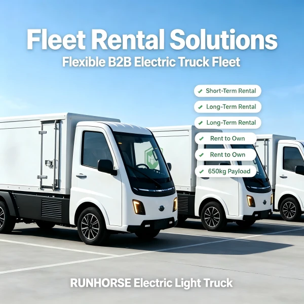Runhorse Utility Electric Vehicle Lower Downtime Higher ROI: The Ultimate Electric Rental Fleet Solution suppliers Runhorse Utility Electric Vehicle Lower Downtime Higher ROI: The Ultimate Electric Rental Fleet Solution suppliers